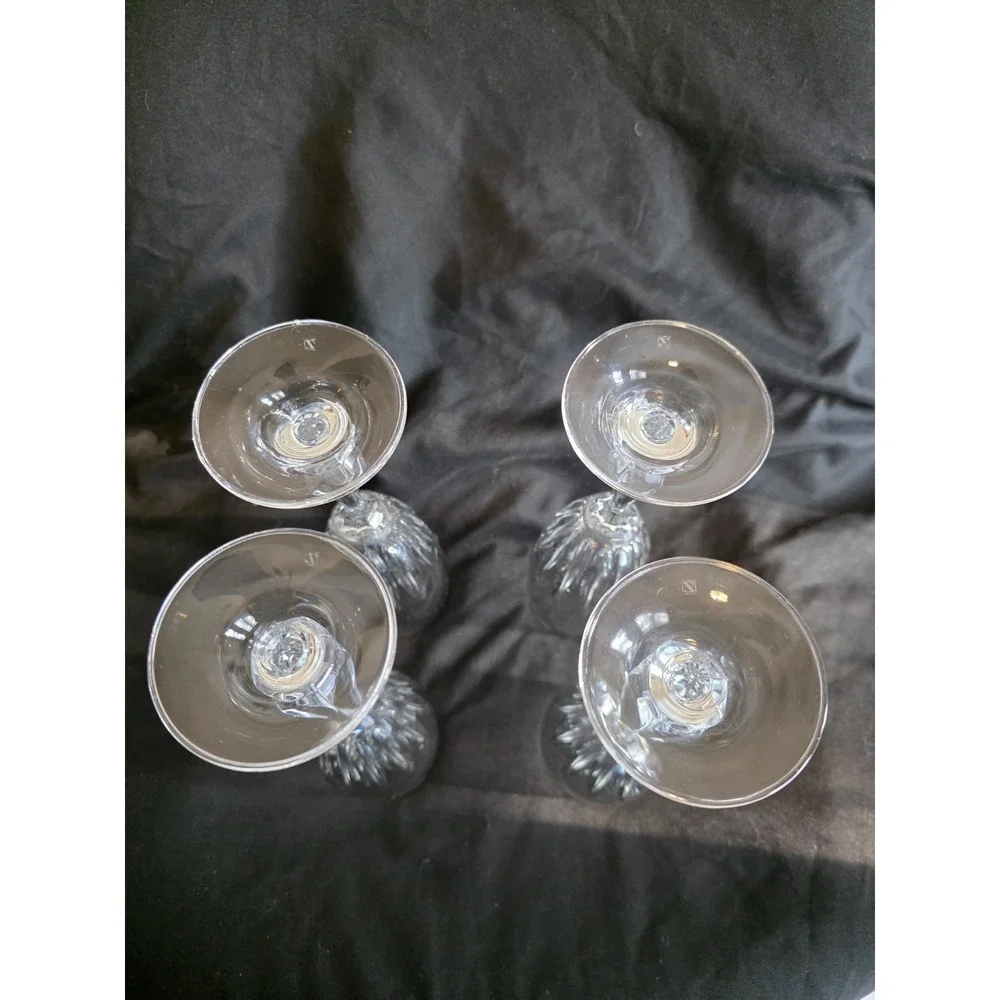 Set of 4 Zwiesel Glas Crystal Champagne Wine Flutes–8